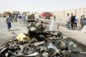Irake per užminuotų automobilių sprogdinimus žuvo mažiausiai 17 žmonių