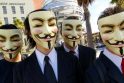 Italijoje suimti „Anonymous“ grupuotės nariai