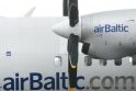 „airBaltic“ šiemet pritraukė aštuntadaliu mažiau keleivių