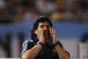 D.Maradona treniruotėje tapo futbolininkų &quot;kriauše&quot;