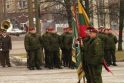 19-ųjų metinių įkūrimo proga pagerbti Lietuvos krašto apsaugos savanoriai 