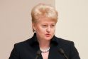 D.Grybauskaitė ne iš tų, kuriuos galima &quot;paspausti&quot;, teigia jos patarėjas