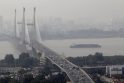 Teršalai Jangdzės upėje Kinijoje sukėlė paniką