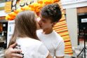 Šv. Valentino dieną Vilniuje - bučiavimosi varžybos