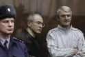 M.Chodorkovskis ir P.Lebedevas nuosprendį išklausė su šypsena
