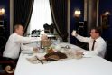 D.Medvedevas ir V.Putinas paragavo lietuviškos duonos (papildyta)