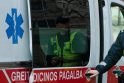 Kaune susidūrė trys automobiliai, vienas žmogus – ligoninėje