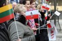 Lenkijos lietuviai ESBO komisarui sakė nesijaučiantys saugūs