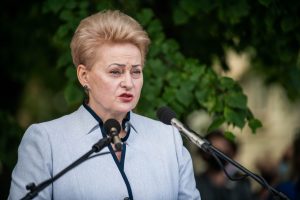 D. Grybauskaitė: dėl brigados nereikia kaltinti vokiečių, bet būtina atlikti namų darbus