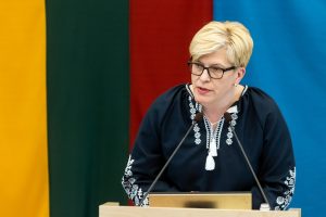 I. Šimonytė: globalios ekonomikos neapibrėžtumai lems BVP augimo lėtėjimą