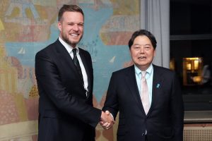 G. Landsbergis: laikas Lietuvai ir Japonijai stiprinti partnerystę saugumo srityje