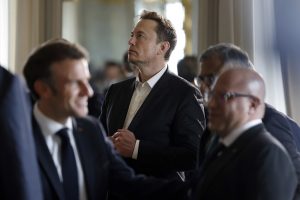 E. Muskas Prancūzijoje susitiks su E. Macronu