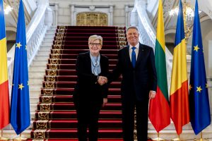 I. Šimonytė su Rumunijos ir Suomijos vadovais aptarė didesnės paramos Ukrainai būtinybę