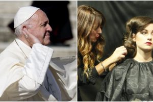 Popiežius subarė kirpėjus dėl liežuvavimo: neskleiskite paskalų