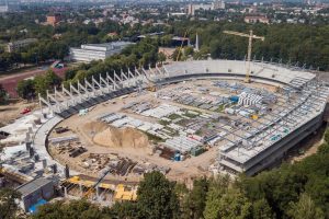 S. Dariaus ir S. Girėno stadiono statybas stebintys kauniečiai: buvome ir viduje – stipru