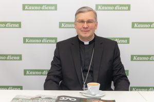 Arkivyskupas K. Kėvalas: kartu galime skleisti geras žinias