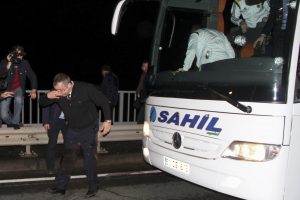 Po išpuolio sustabdytas Turkijos futbolo čempionatas
