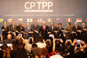 Vienuolika šalių pasirašė Ramiojo vandenyno partnerystės sutartį
