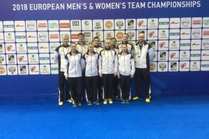 Lietuvos badmintono rinktinės Europos čempionate lieka be pergalių
