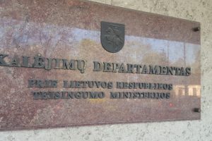 Nuteistųjų darbinę veiklą organizuos Kalėjimų departamentas