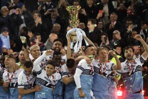 Italijos futbolo taurę iškovojo „Lazio“ klubas