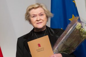 Patriotų premijos laimėtoja K. Gudonytė: tai audra vandens stiklinėje