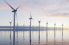 Antrojo jūros vėjo parko elektra turės būti parduodama po 64–107 eurų už MWh