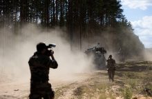 Vykstant pratyboms „Perkūno griausmas“, mokymus pradeda 2,5 tūkst. buvusių šauktinių