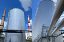 „Klaipėdos energija“ investuoja į energijos taupymo sprendimus – pasistatė akumuliacinę talpą