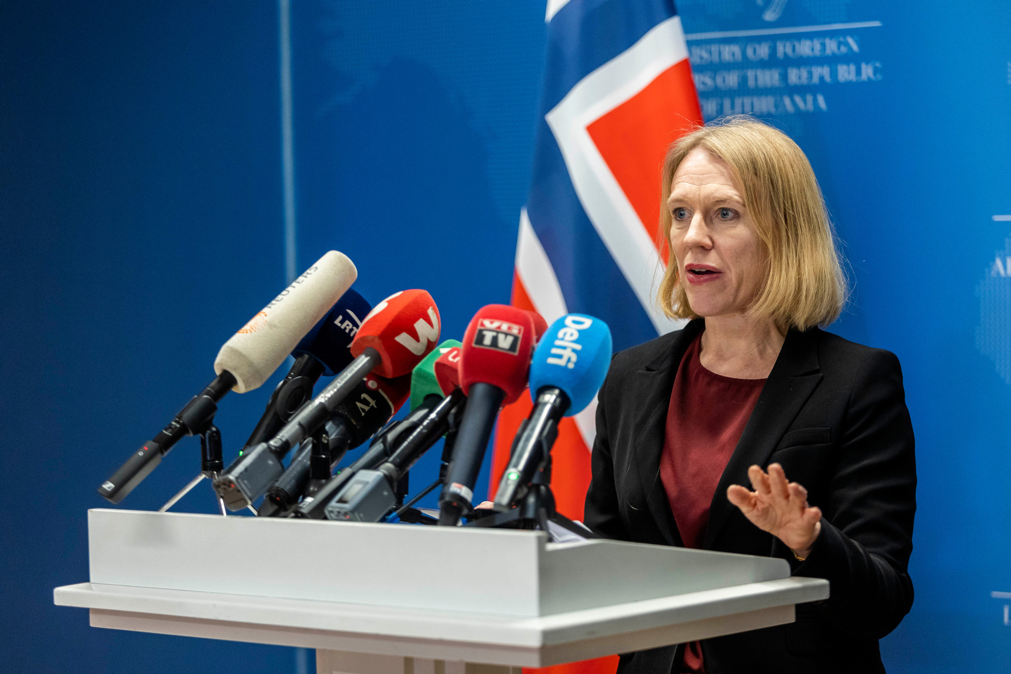 Norsk minister: Vi støtter Cichanouskayas kamp for et demokratisk Hviterussland