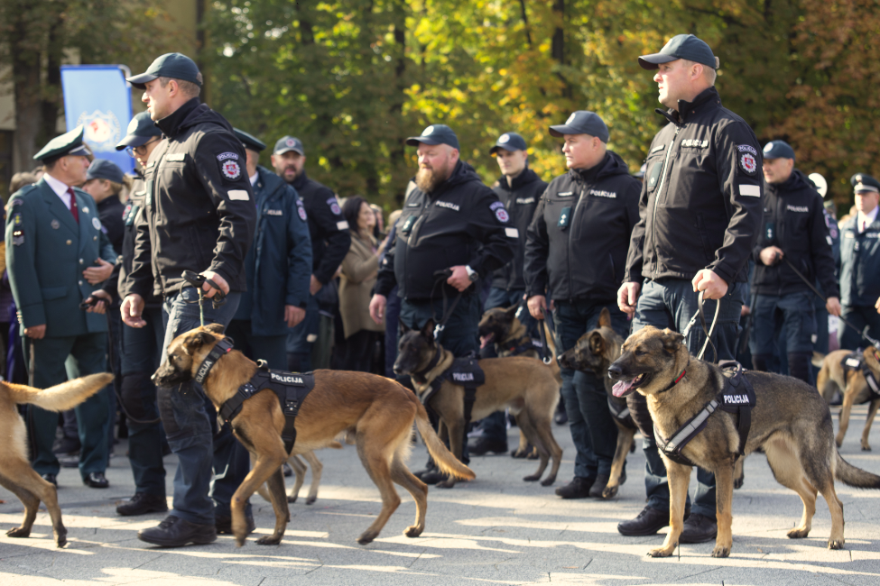 I Kaunas er det stor politifest: det var mye underholdning