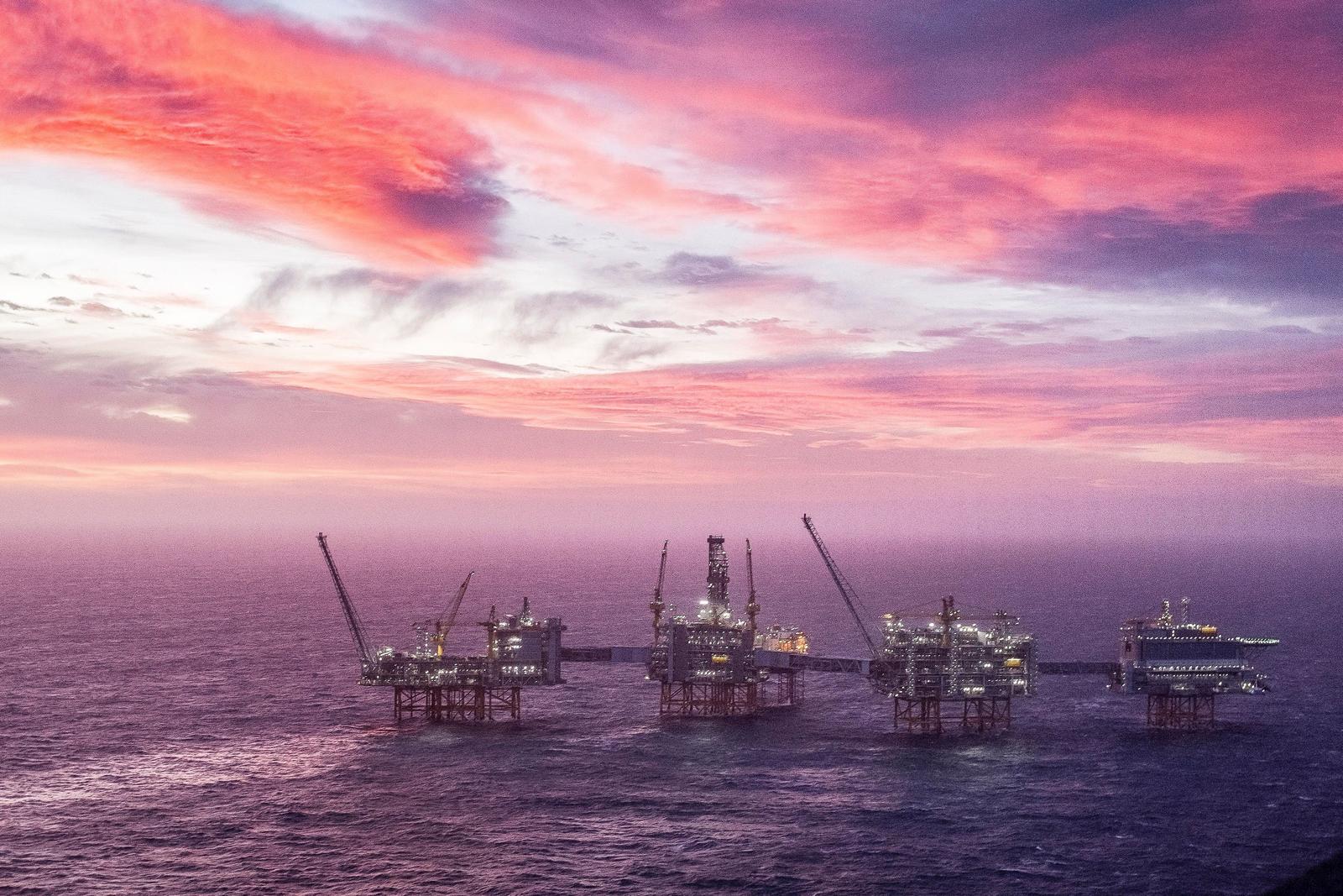 Norge åpnet offisielt et nytt oljefelt i Nordsjøen
