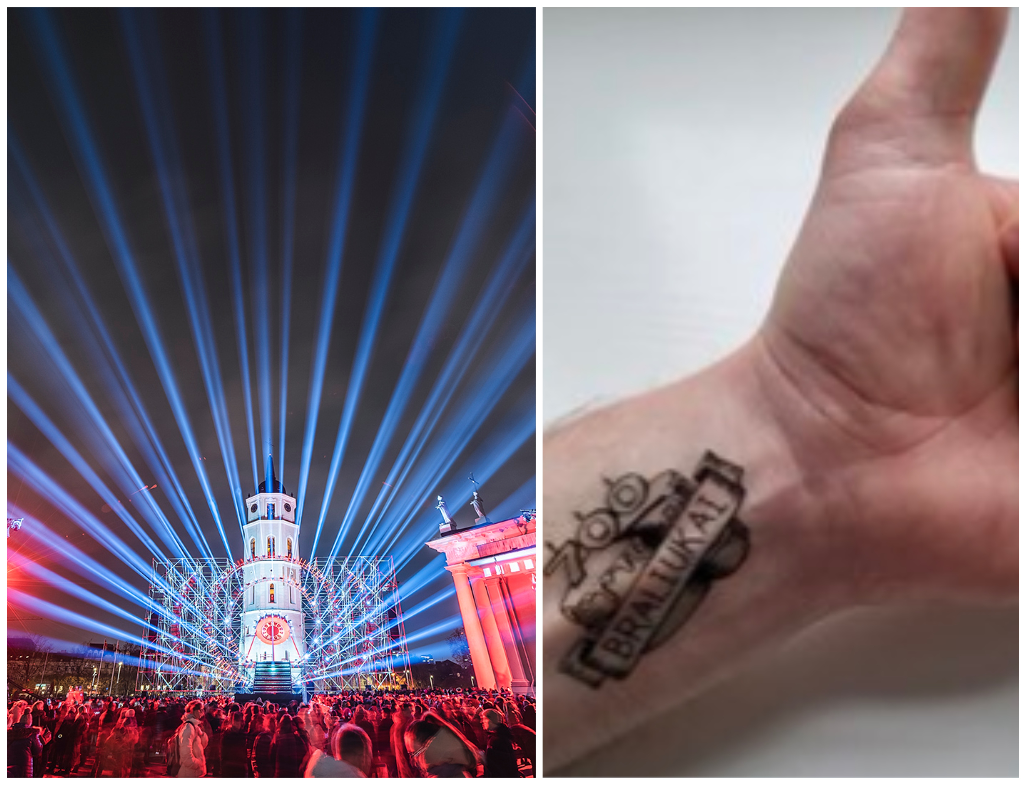 Cały świat pogratulował Wilnu 700-lecia: burmistrz Rygi dostał nawet tatuaż
