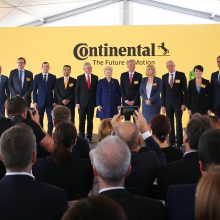 Dvidešimtmečio investicija: „Continental“ pradeda gamyklos statybas Kauno rajone