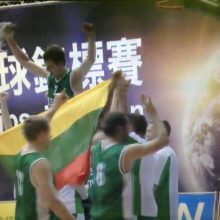 Lietuvos vyrų kurčiųjų krepšinio rinktinė – pasaulio čempionė