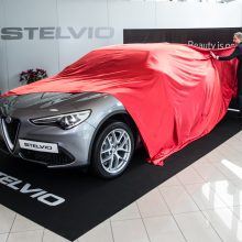 Pirmasis „Alfa Romeo“ visureigis „Stelvio“ – jau Lietuvoje