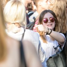 Studentai šėlo su makaronais, indiškais saldėsiais ir „Baltuoju kiru“ 