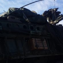 Fiksuoja skaitytojai: Karmėlavoje ir magistralėje – NATO karių technika