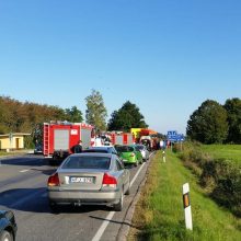 Tragiška avarija Marijampolės rajone: žuvo du žmonės, nukentėjo dar trys