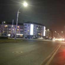 Judrioje sankryžoje Kaune – masinė avarija