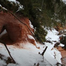 Latvijoje įgriuvo dalis ilgiausio šalies urvo