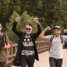 Trakų pilį supa gausios festivalyje „Radistai Castle'17“ šėlsiančių žiūrovų pajėgos