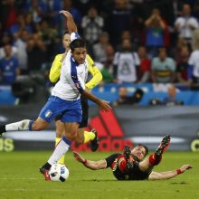 Italijos futbolininkai privertė pasiduoti Belgijos rinktinę