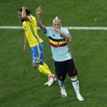 Puikus R. Nainggolano įvartis išsiuntė Švedijos futbolininkus namo