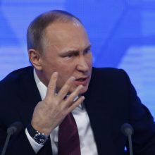 V. Putino metinė kalba: Rusija mažins karines išlaidas