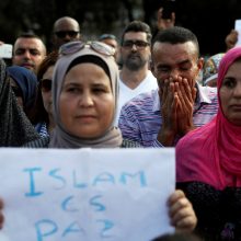 Ispanijos musulmonai surengė protesto akciją prieš terorizmą