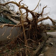 Iš uragano nuniokoto Puerto Riko evakuojami tūkstančiai žmonių