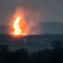 Austrijos pagrindiniame dujotiekių mazge įvyko sprogimas, yra aukų