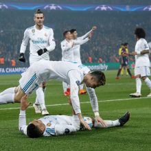 Čempionų lyga: tolyn žengė Madrido „Real“ ir „Liverpool“