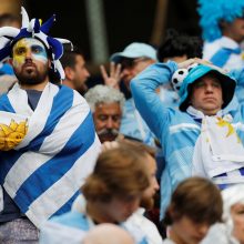 Prancūzijos futbolininkai pirmieji įžengė į pasaulio čempionato pusfinalį